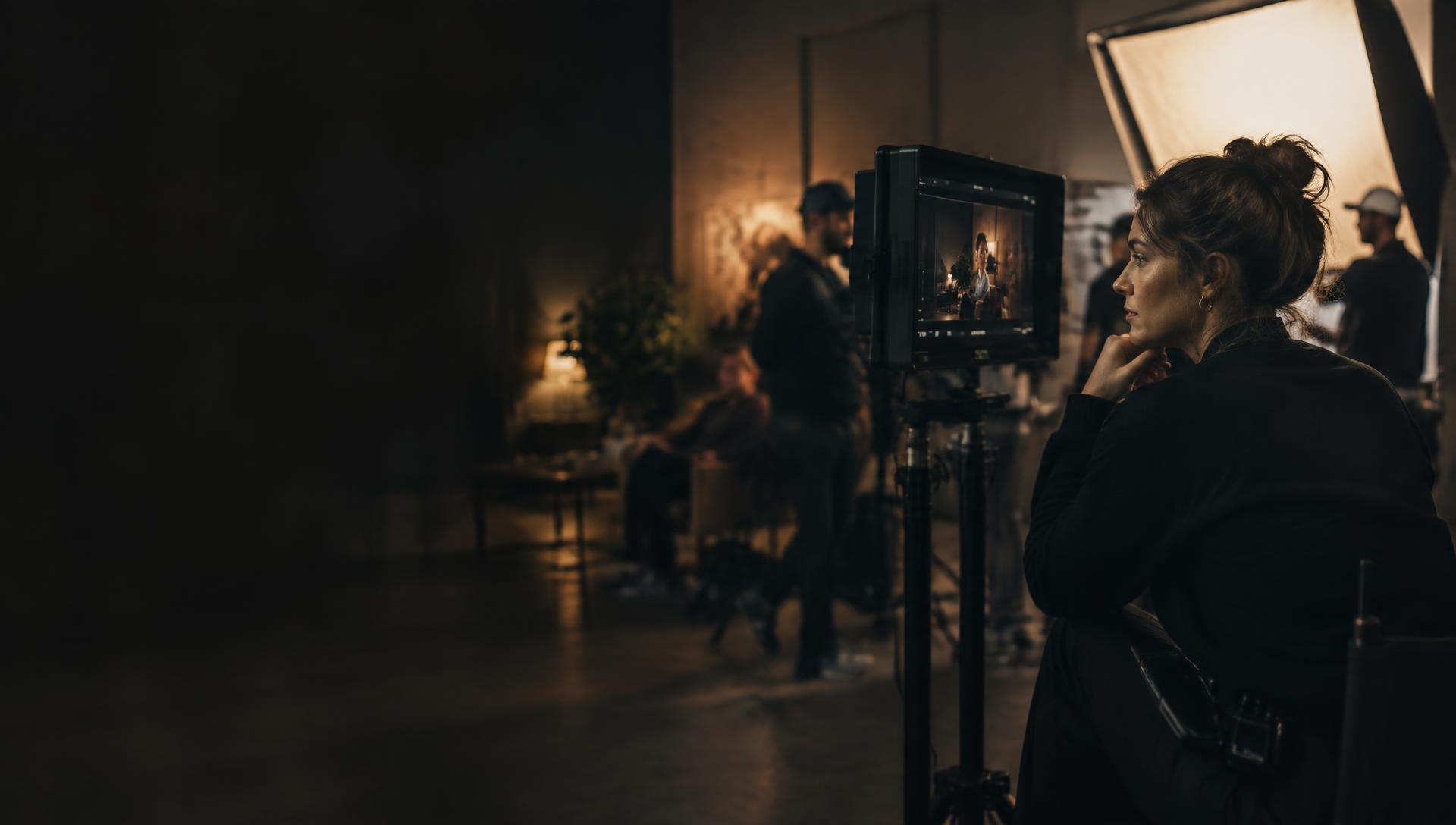Creative Cinematic production behind the scenes